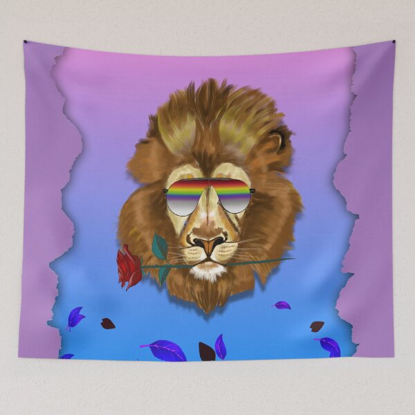 Item preview, Lion head love #3 Face  designed and sold by Hiidenna.