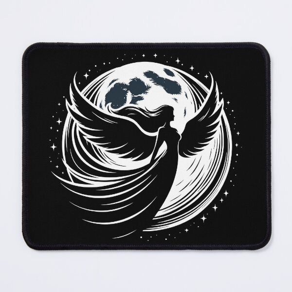 Item preview, Embrace of the Cosmos - Angelic Guardian and Earth Art designed and sold by RyanBelandres.