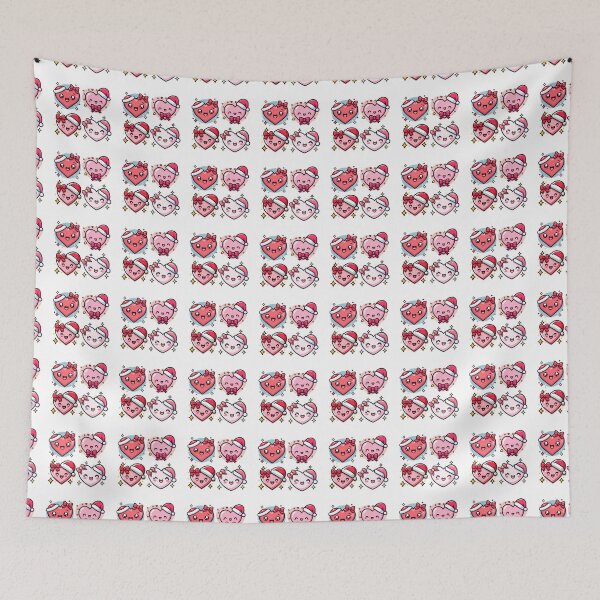Item preview, Kawaii Christmas Heart designed and sold by graphic-genie.