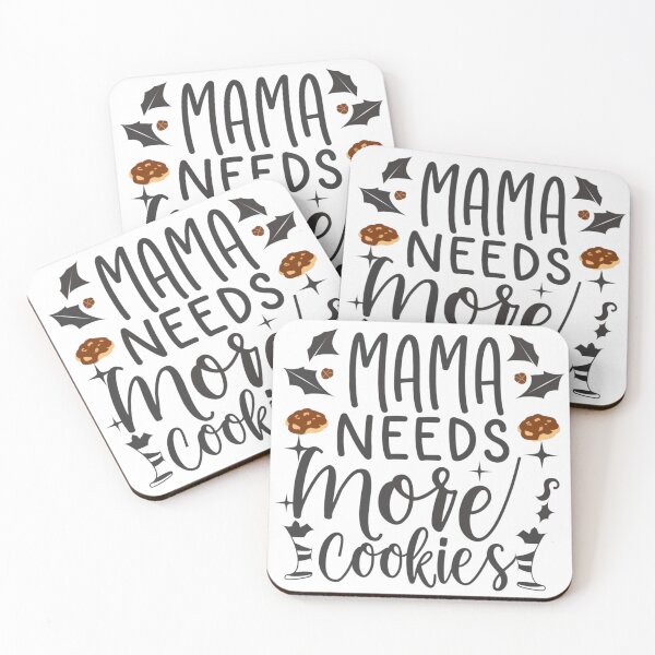 Item preview, MAMA Needs more cookies, MAMA Christmas tee designed and sold by NitroStudio.