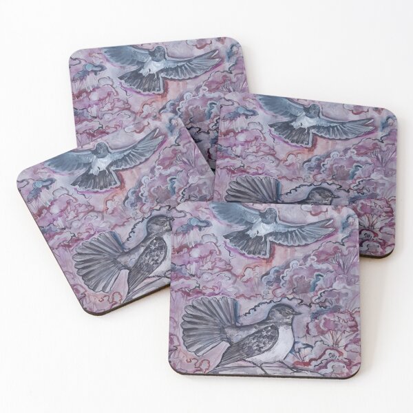 Item preview, Wonderful Willie Wagtails  designed and sold by Liz HL Art Shop.