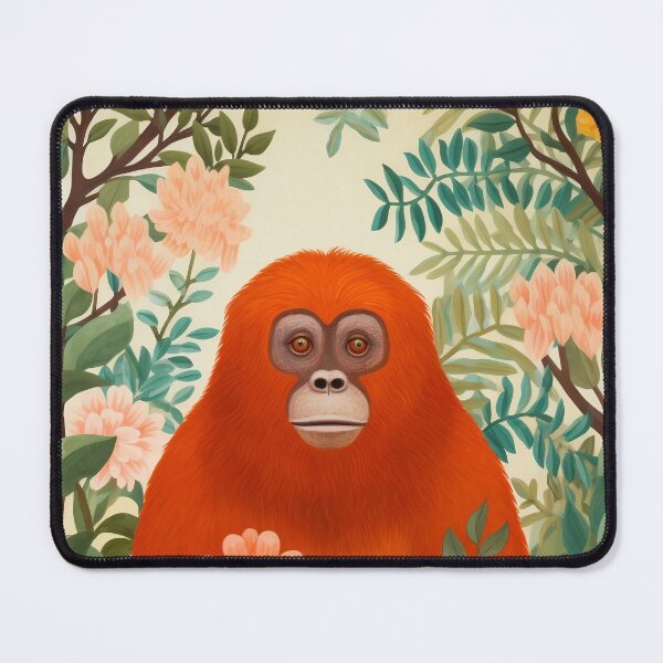 Item preview, An Orangutan In The Flowerbed designed and sold by KENEAU.