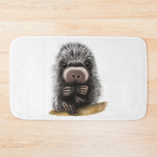 Item preview, Cute porcupine digital painting designed and sold by Funsize-Art.