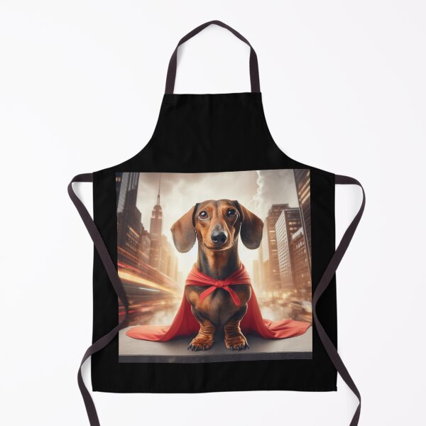 Item preview, Superhero Dachshund: Tiny Hero, Big Bark #10 designed and sold by AIrtisticPrints.