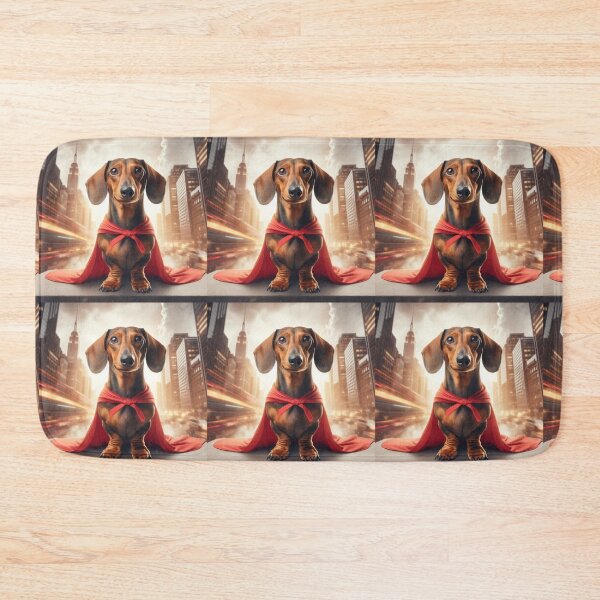 Item preview, Superhero Dachshund: Tiny Hero, Big Bark #10 designed and sold by AIrtisticPrints.