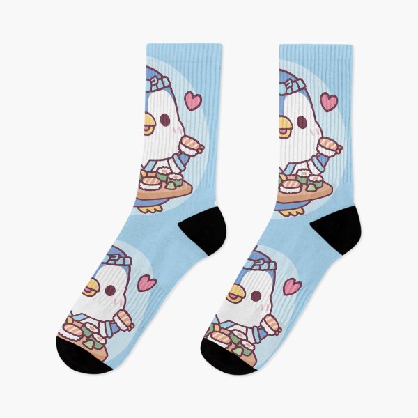 Item preview, Cute Blue Penguin Sushi Chef designed and sold by rustydoodle.