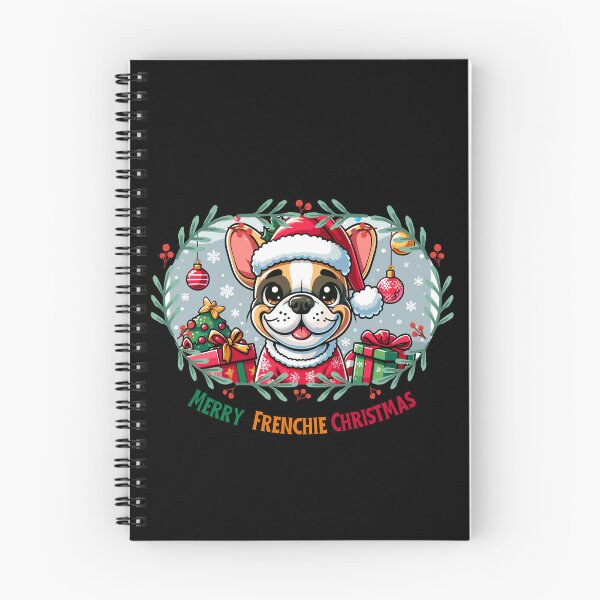 Item preview, Merry Christmas Frenchie Celebration - Cute Frenchie with Festive Decorations designed and sold by Jurady.