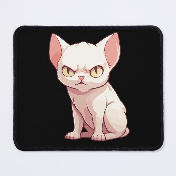 Item preview, cute hairless cat designed and sold by itswallcraft.