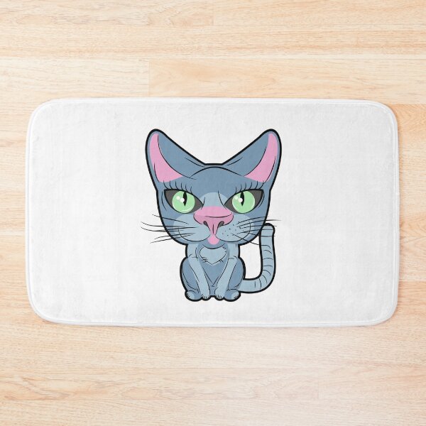 Item preview, hairless cat designed and sold by itswallcraft.