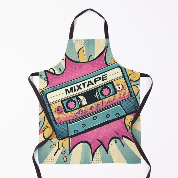 Item preview, Mixtape Made With Love | Retro Cassette Tape Art designed and sold by Nature Synth Studio.