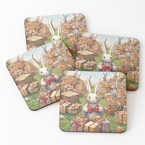 Item preview, Little rabbit with a group of gifts v.5 designed and sold by Ccjib.
