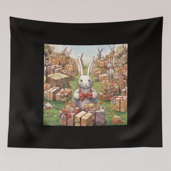 Item preview, Little rabbit with a group of gifts v.5 designed and sold by Ccjib.