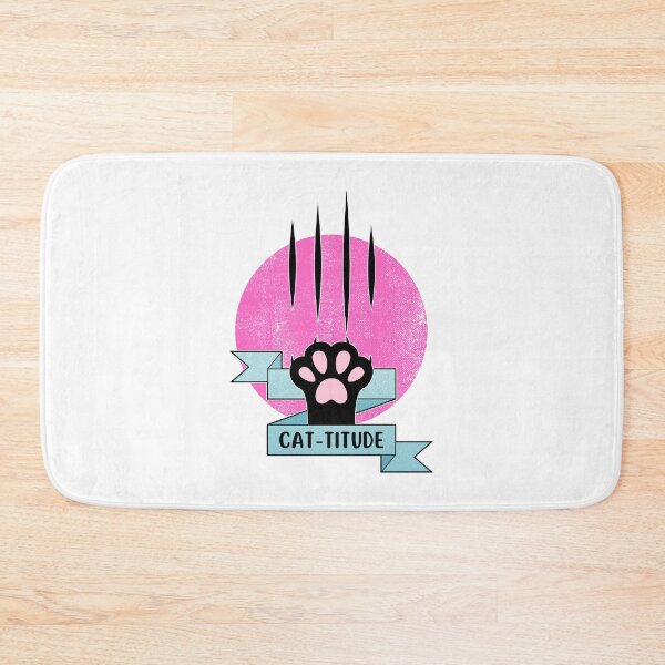 Item preview, Cattitude | Cat Paw | Cat Pun designed and sold by ObsidianDaz.