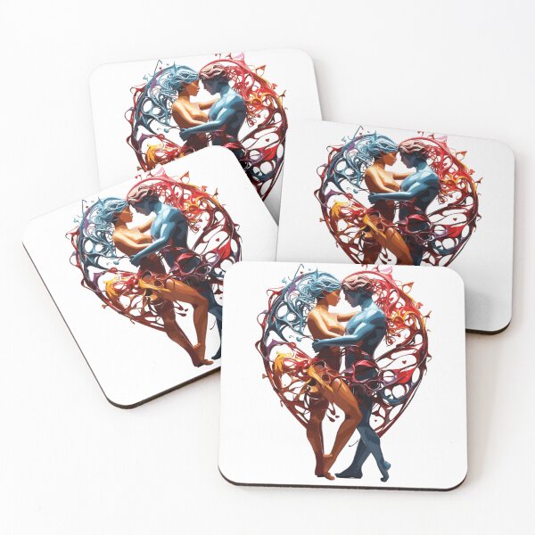 Item preview, Harmony of Hearts: A Colorful Dance of Connection designed and sold by LoveSecrets.