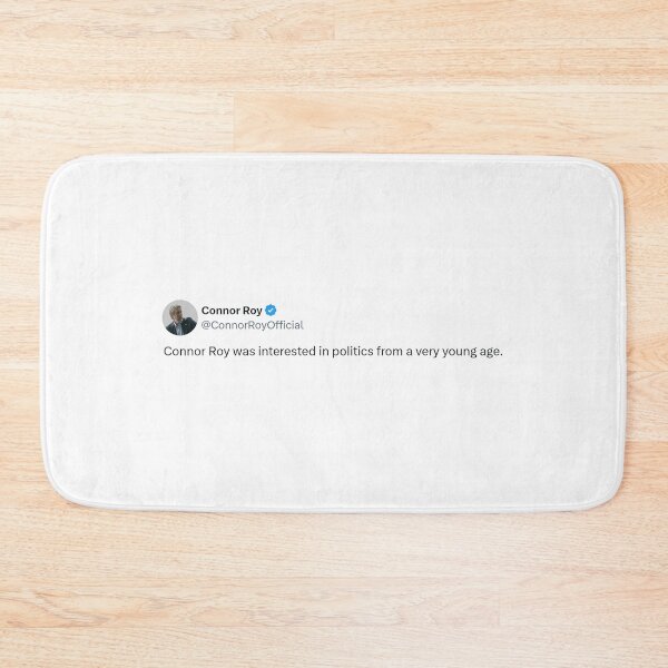 Item preview, Connor Roy was interested in politics from a very young age. designed and sold by screamingbyron.
