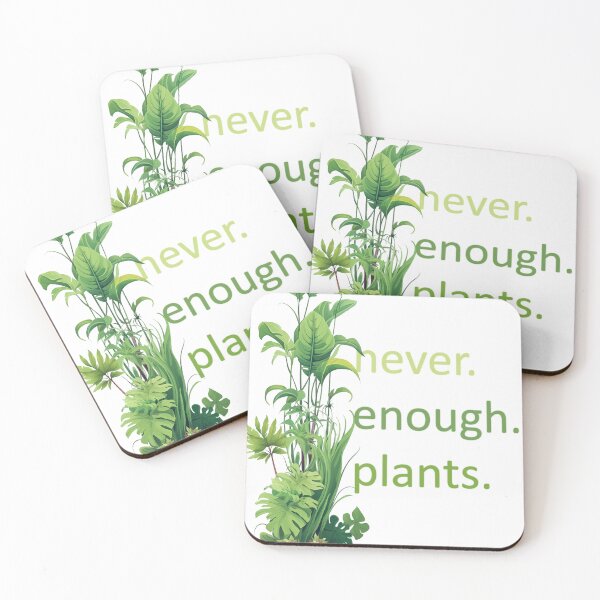 Item preview, Never Enough Plants Cute Gift Idea for Nature and Plants Lover designed and sold by Samanthi007.