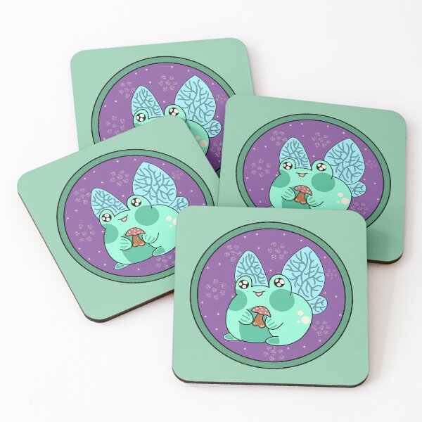 Item preview, Cottagecore aesthetic froggy mushroom designed and sold by Quacktails.