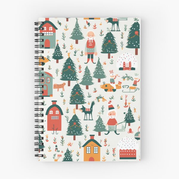 Item preview, Santa's Workshop, Christmas paper, seamless pattern, Digital Paper No.023 designed and sold by GoDATAP.