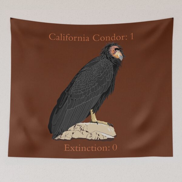 Item preview, California Condor vs. Extinction (support the Los Angeles Zoo) designed and sold by BennuBirdy.