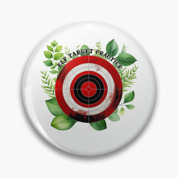 Item preview, Elf Target Practice, Archery Target designed and sold by spookycutepeeps.