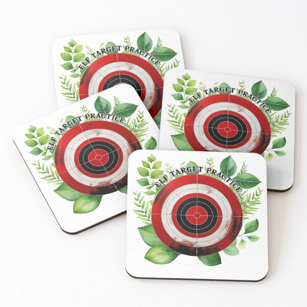 Item preview, Elf Target Practice, Archery Target designed and sold by spookycutepeeps.
