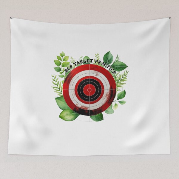 Item preview, Elf Target Practice, Archery Target designed and sold by spookycutepeeps.