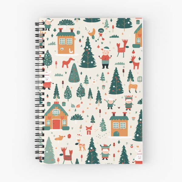 Item preview, Santa's Workshop, Christmas paper, seamless pattern, Digital Paper No.024 designed and sold by GoDATAP.