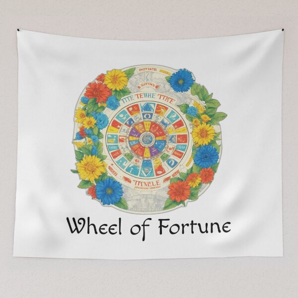 Item preview, Major Arcana Wheel of Fortune - Good Luck Symbol designed and sold by Pixel Waite.