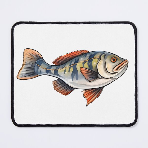 Item preview, Fish Perch a Gift for a Fisherman designed and sold by PabloArt.