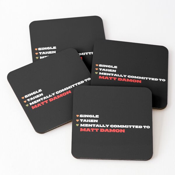 Item preview, Mentally Committed To Matt Damon designed and sold by Itsheartshop.