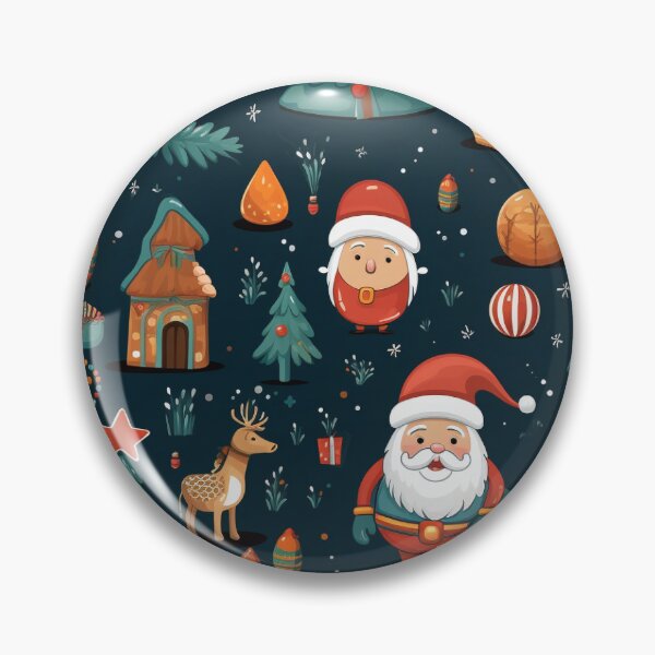 Item preview, Santa's Workshop, Christmas paper, seamless pattern, Digital Paper No.025 designed and sold by GoDATAP.