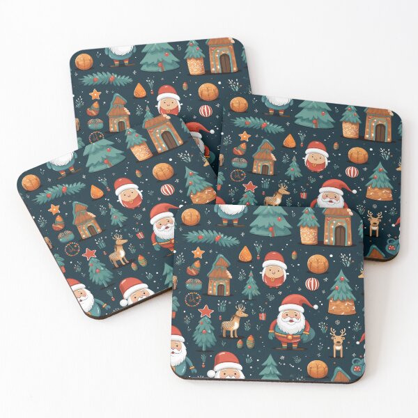 Item preview, Santa's Workshop, Christmas paper, seamless pattern, Digital Paper No.025 designed and sold by GoDATAP.
