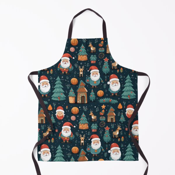 Item preview, Santa's Workshop, Christmas paper, seamless pattern, Digital Paper No.025 designed and sold by GoDATAP.