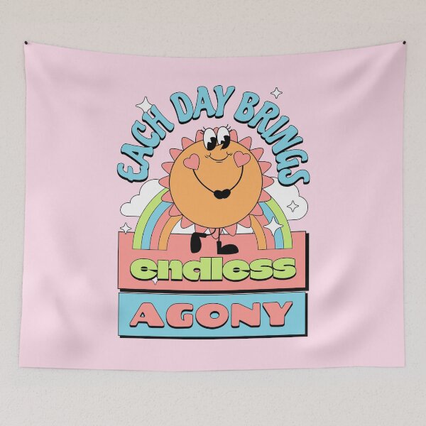 Item preview, Each day brings endless agony designed and sold by onemoremask.