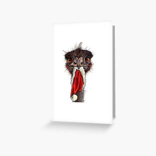 Item preview, Christmas Emu designed and sold by Cape-Koala-Arts.