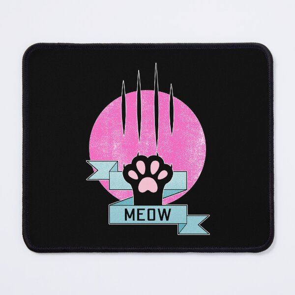 Item preview, Meow | Cat Paw | Teal and Pink designed and sold by ObsidianDaz.