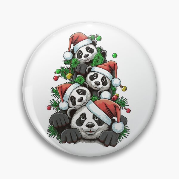 Item preview,  christmas red panda designed and sold by itswallcraft.