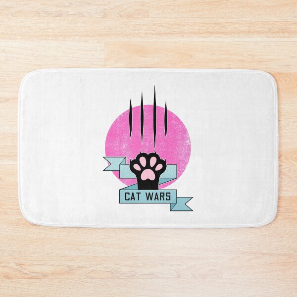 Item preview, Cat Wars | Cat Paw | Teal and Pink designed and sold by ObsidianDaz.