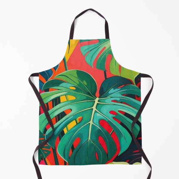 Item preview, Monstera albo ,70s, abstract painting, colorful designed and sold by Planthem.