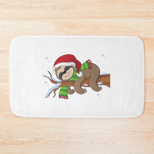 Item preview, christmas sloth designed and sold by itswallcraft.