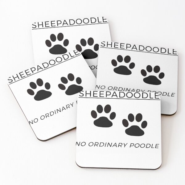 Item preview, SHEEPADOODLE NO ORDINARY POODLE designed and sold by Shellbelle44.