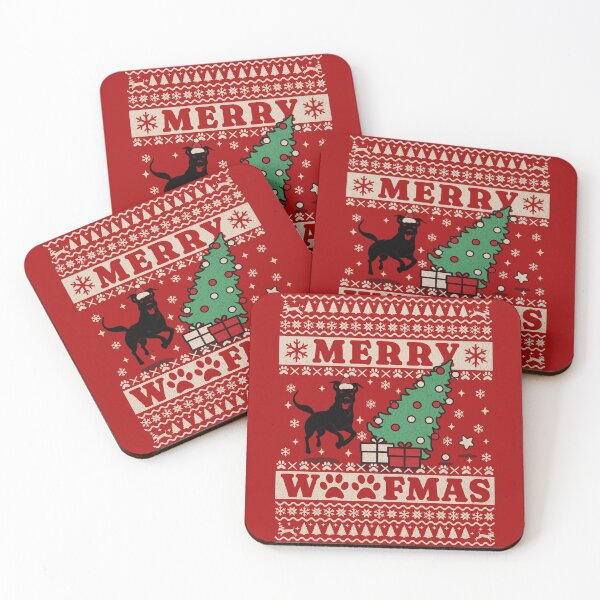 Item preview, Merry WOOFMAS Gift For Dog Mom Christmas, Pets Lover designed and sold by Jolycoco.