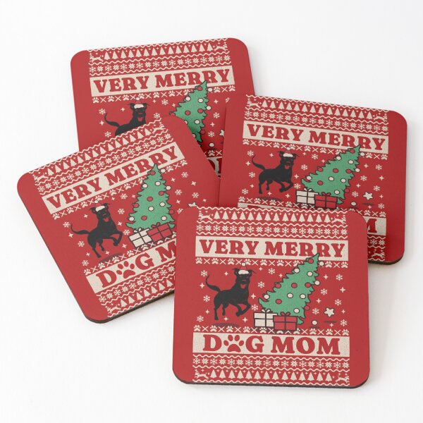 Item preview, Very Merry Dog Mom Gift For Dog Mom Christmas, Pets Lover designed and sold by Jolycoco.