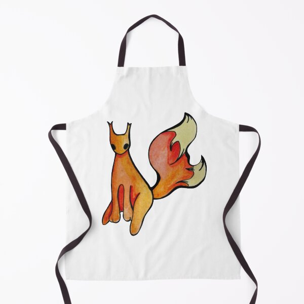 Item preview, Little two-tailed fox sitting designed and sold by VM-art-Vault.