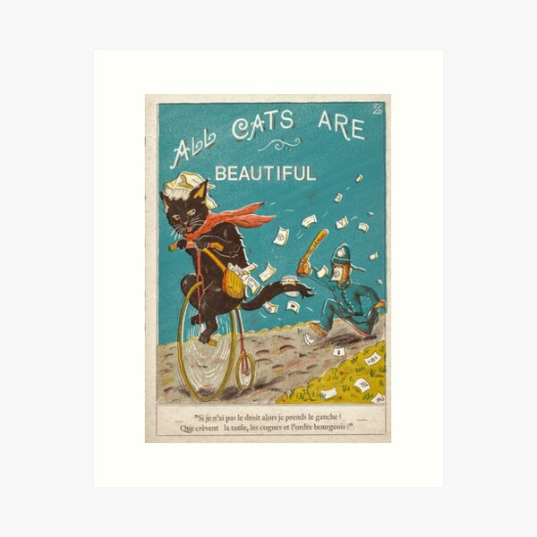 Item preview, All Cats Are Beautifull designed and sold by Loki Propagandart.