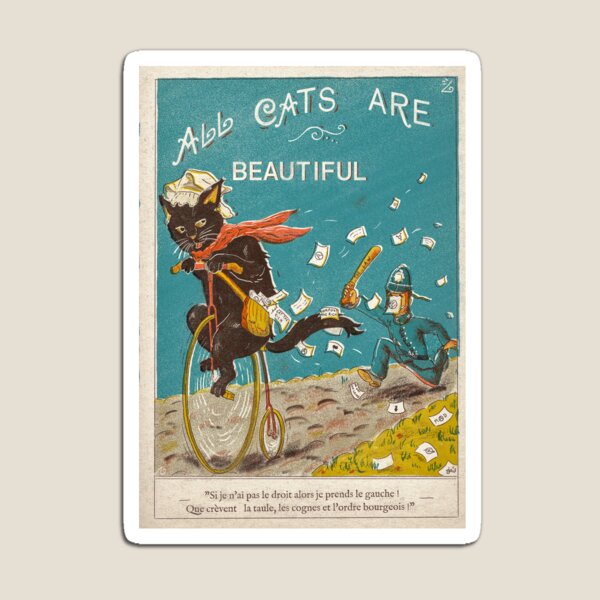Item preview, All Cats Are Beautifull designed and sold by Loki Propagandart.