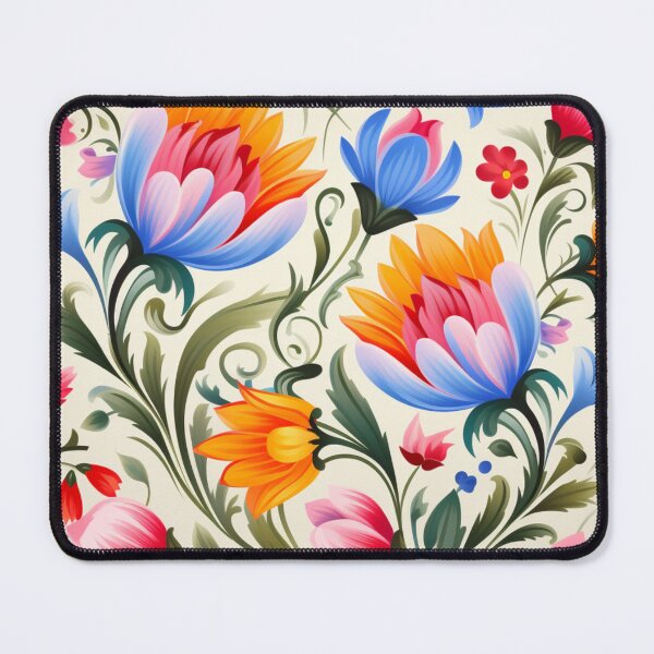 Item preview, Artistic Mastery: Colorful Polish Floral Pattern with a Dutch and Flemish Touch designed and sold by Px Print.