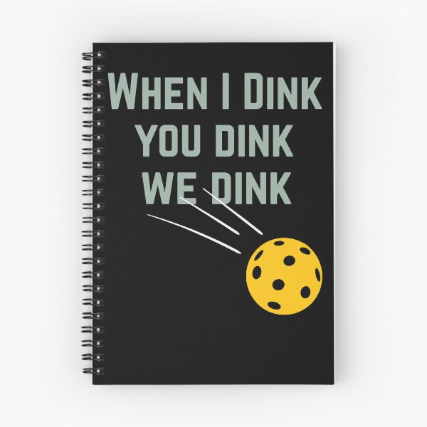 Aperçu de l'œuvre Jeu de mots drôle de Pickleball quand je pense que tu dinks, nous dink créée et vendue par StreetFooD.