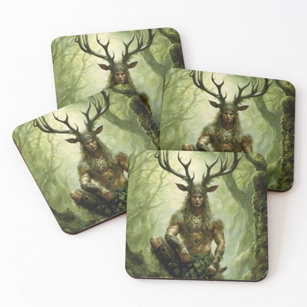 Item preview, Cernunnos, the horned god designed and sold by FineArtworld7.