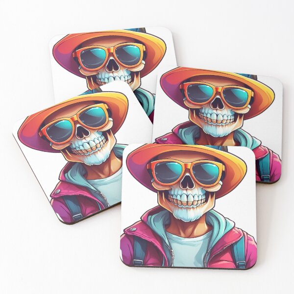 Item preview, skull with bucket hat designed and sold by wplamkung.